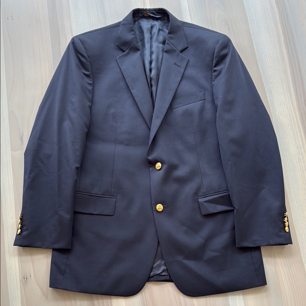 Brooks Brothers Blue and Gold Sport Coat